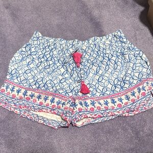 Vineyard Vines Preppy Blue and Pink Shorts